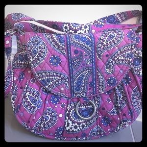 Vera Bradley Saddle Up Boysenberry Shoulder Bag